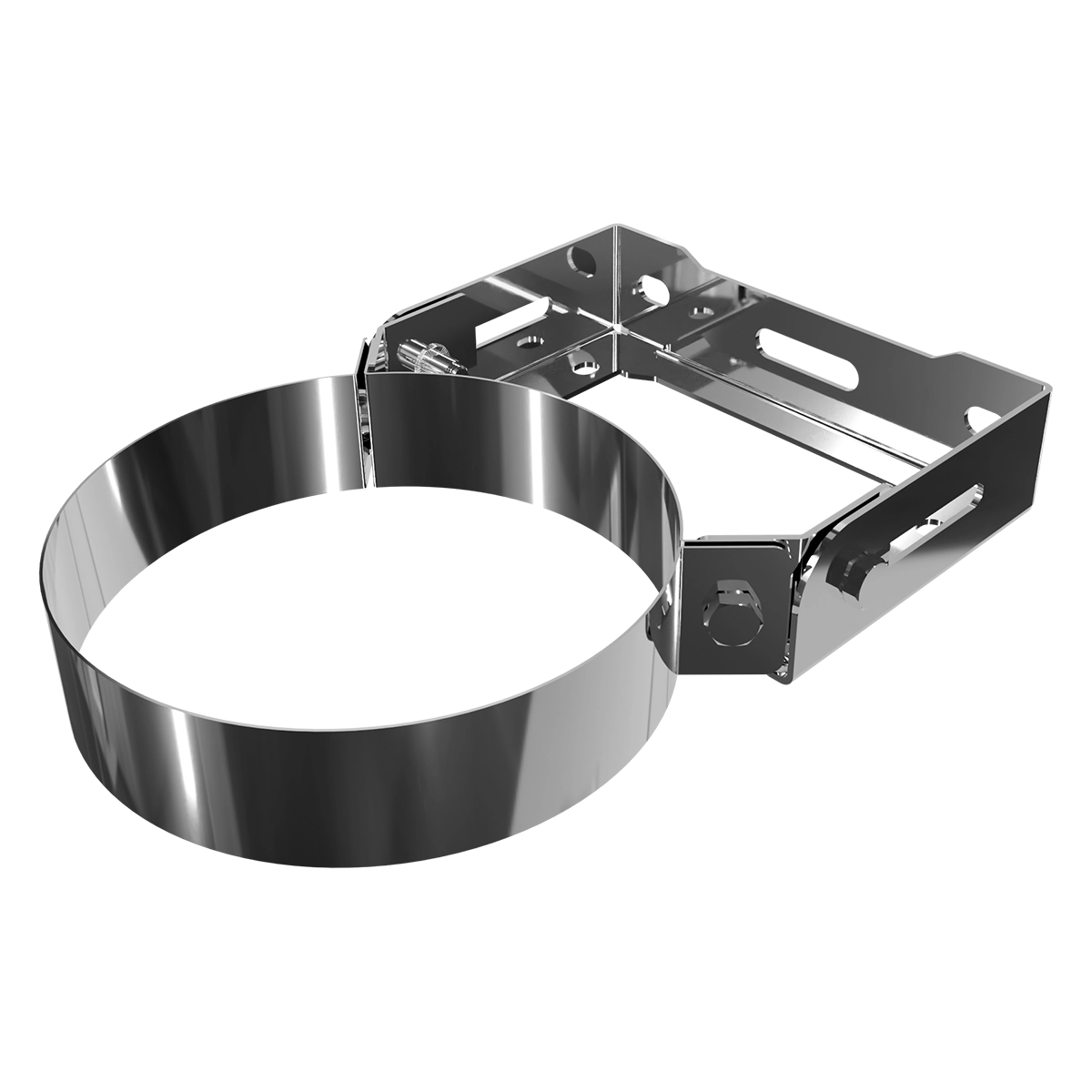 Хомут настінний, нержавіюча сталь Versia-Lux  - фото 3