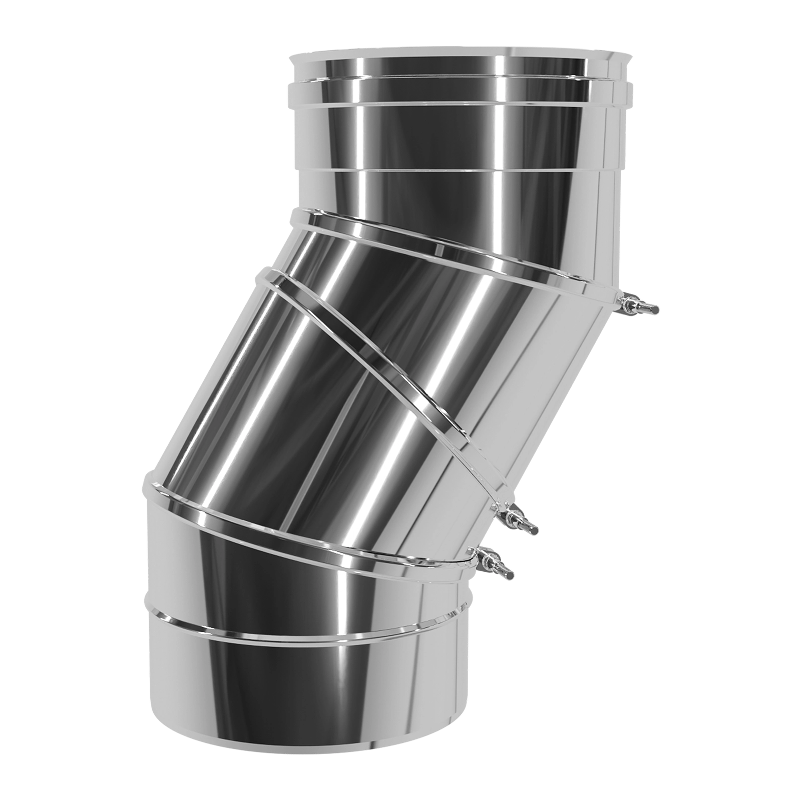 Коліно 0-90°, нержавіюча сталь Versia-Lux  - фото 6