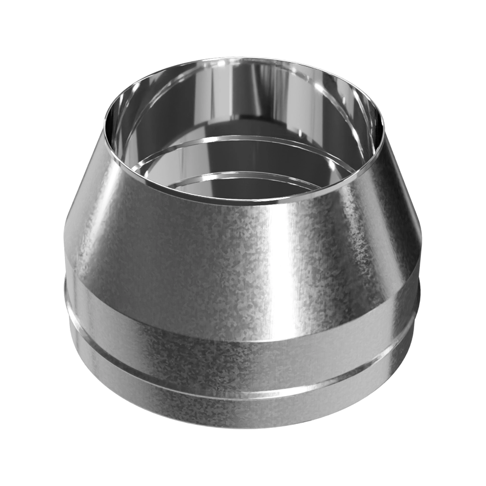 Конус, нержавіюча сталь + оцинкований кожух Versia-Lux  - фото 3