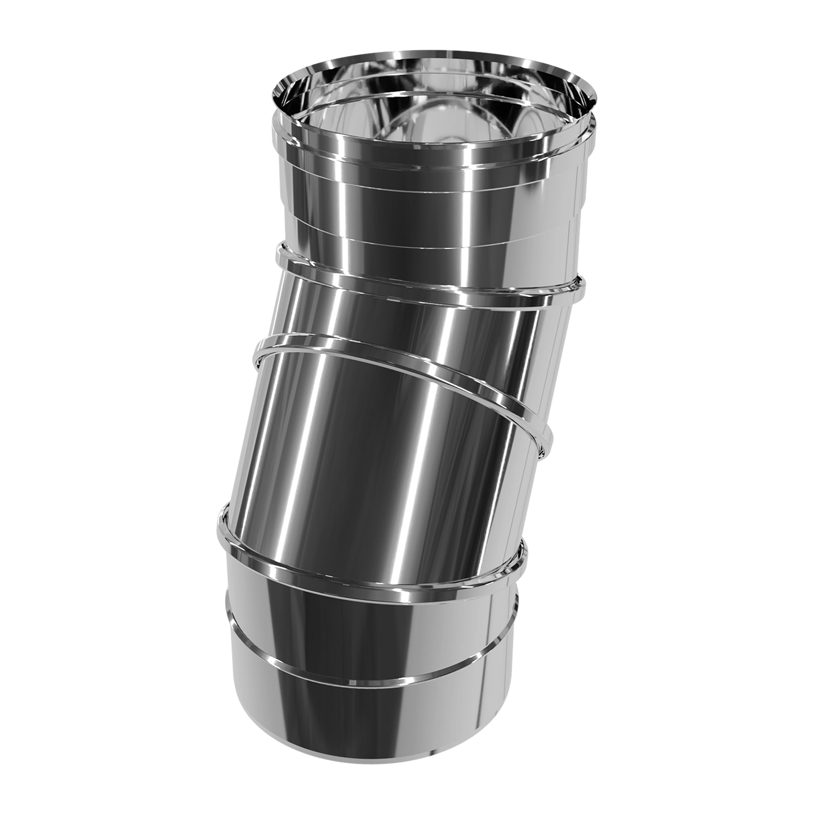 Коліно 0-90°, нержавіюча сталь Versia-Lux  - фото 7