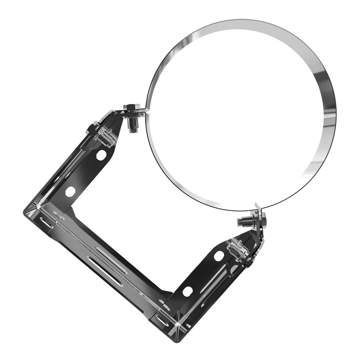 Хомут настінний, нержавіюча сталь Versia-Lux  - фото 2