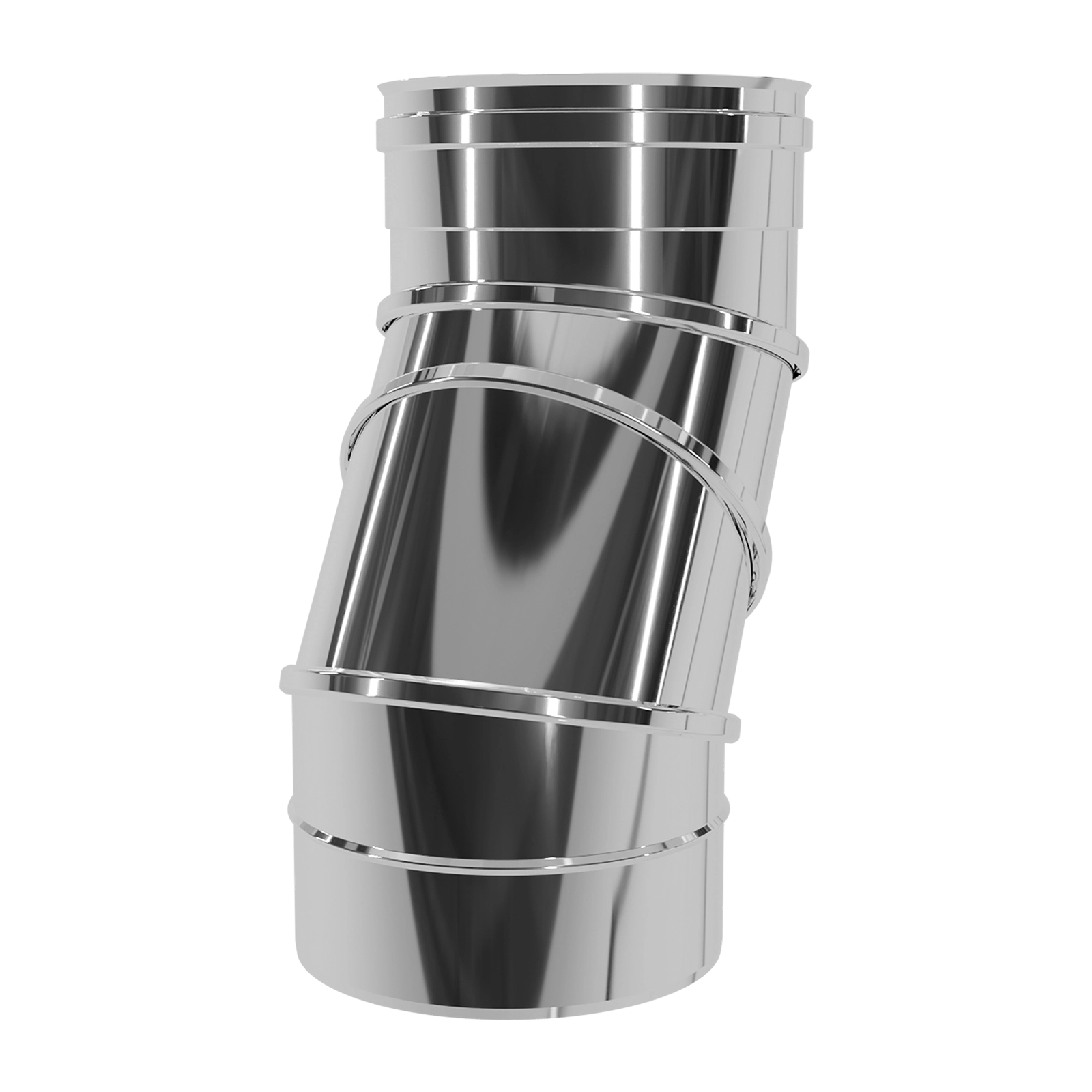 Коліно 0-90°, нержавіюча сталь Versia-Lux  - фото 5