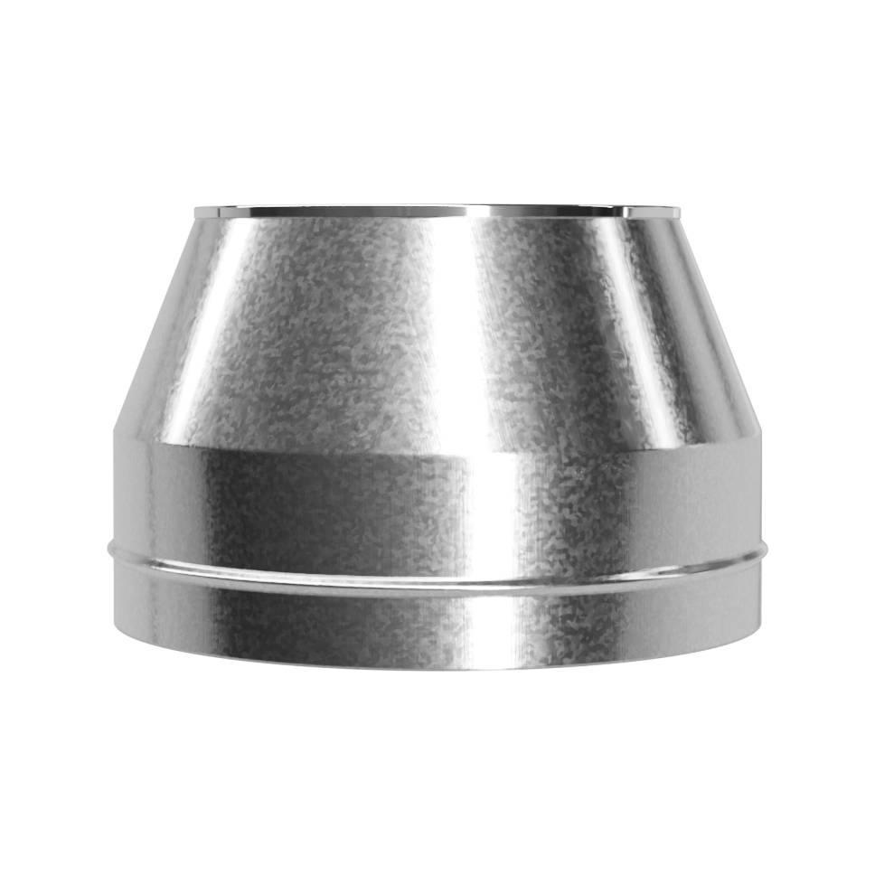 Конус, нержавіюча сталь + оцинкований кожух Versia-Lux  - фото 2