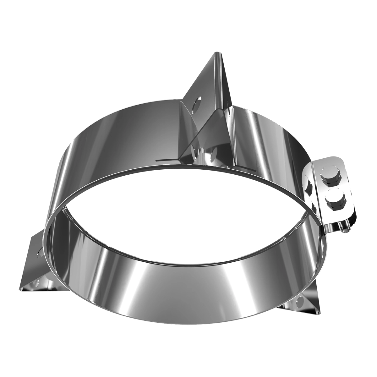 Хомут під розтяжки, нержавіюча сталь Versia-Lux  - фото 4