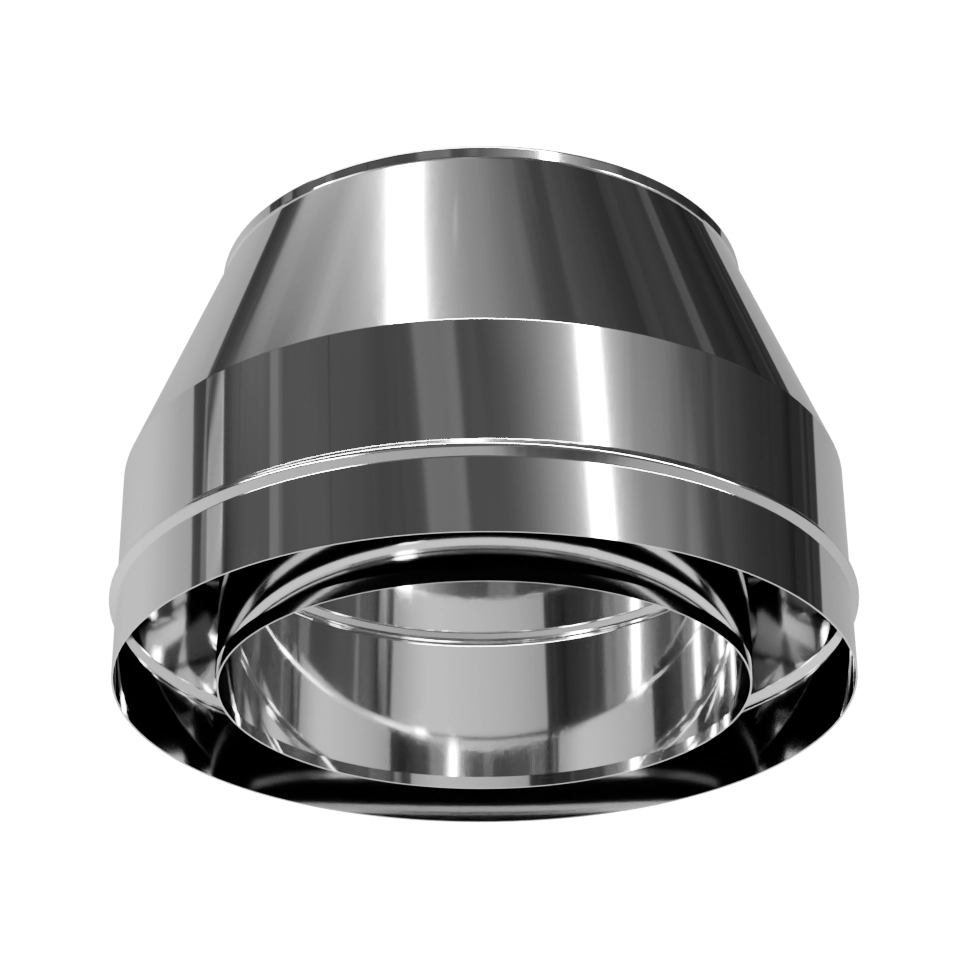 Конус, нержавіюча сталь + нержавіючий кожух Versia-Lux  - фото 4