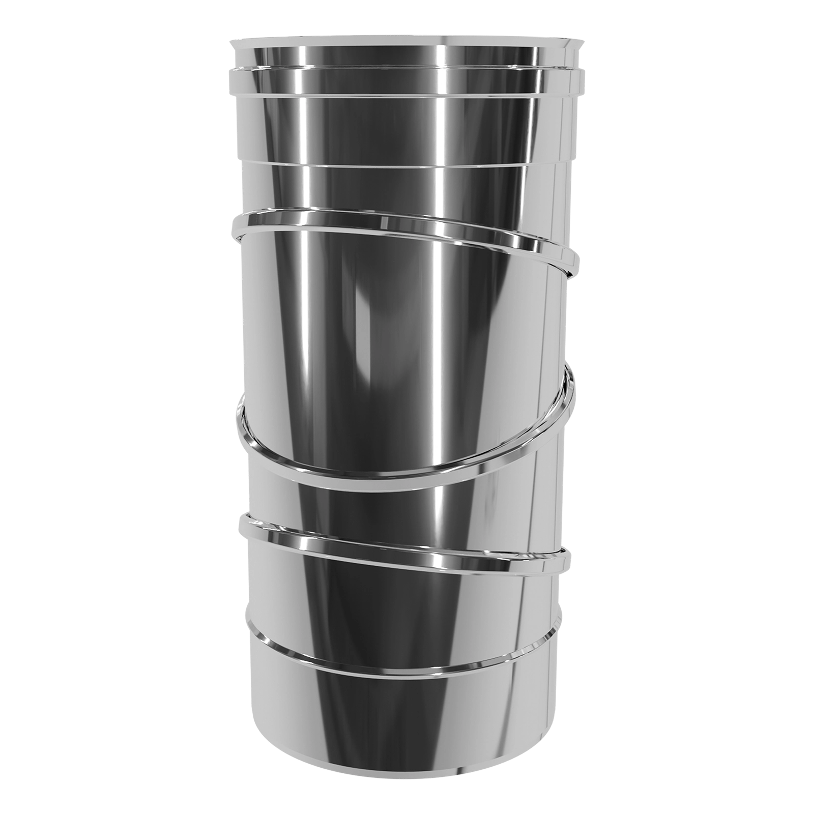 Коліно 0-90°, нержавіюча сталь Versia-Lux  - фото 9