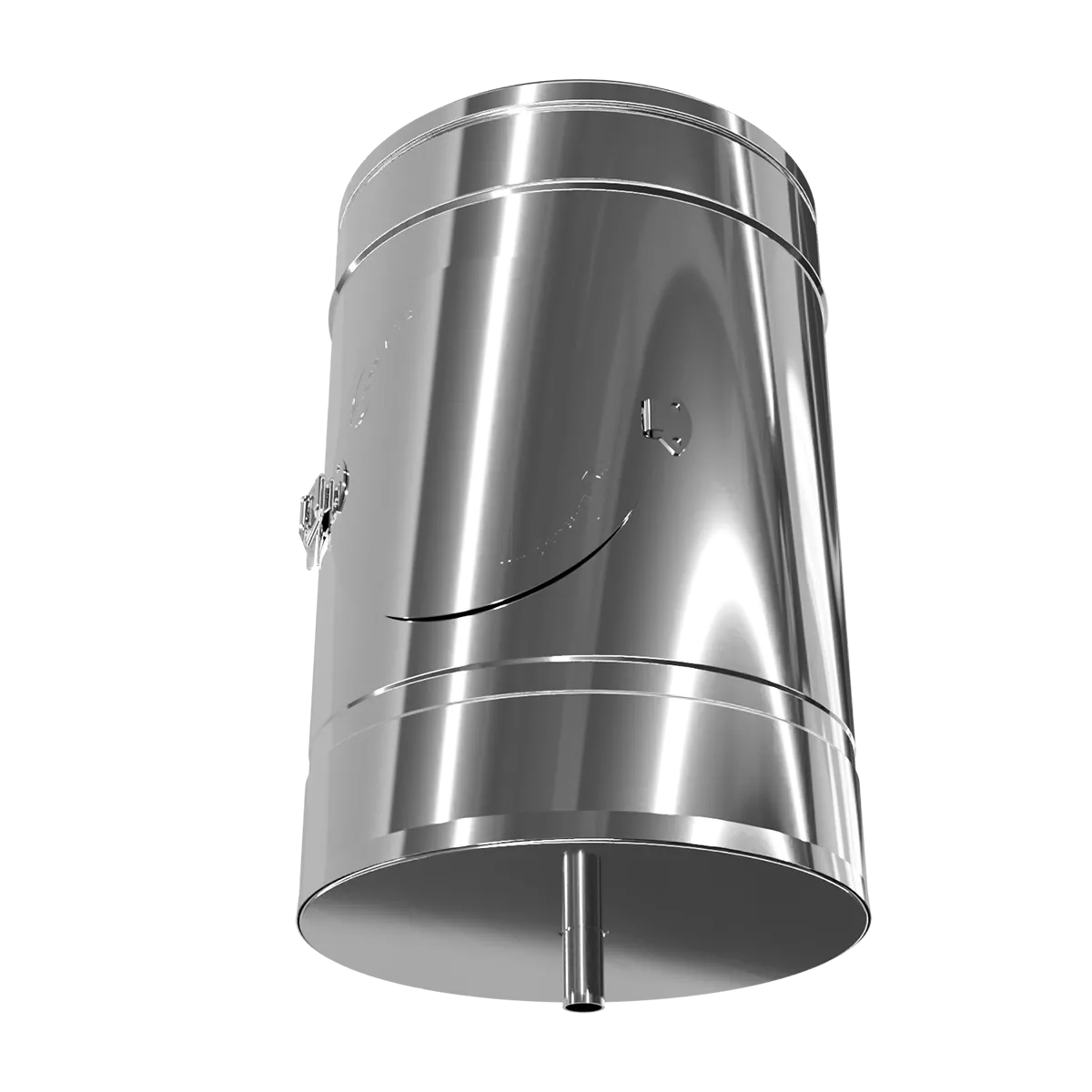 Ревізія двостінна, нержавіюча сталь + нержавіючий кожух Versia-Lux  - фото 4