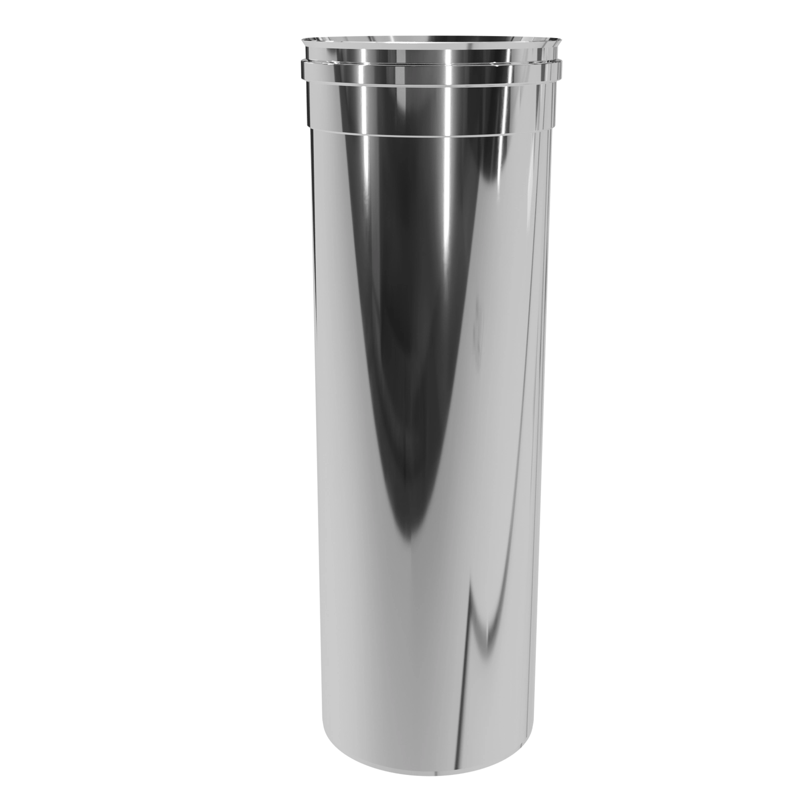 Труба 0.5 м, нержавіюча сталь Versia-Lux  - фото 2