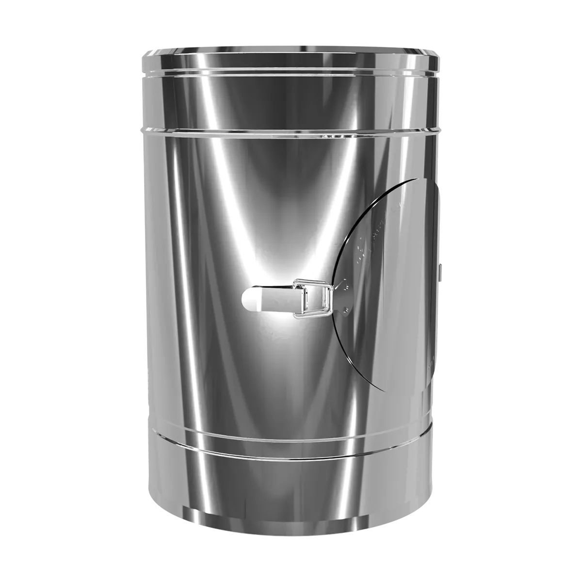 Ревізія двостінна, нержавіюча сталь + нержавіючий кожух Versia-Lux  - фото 2