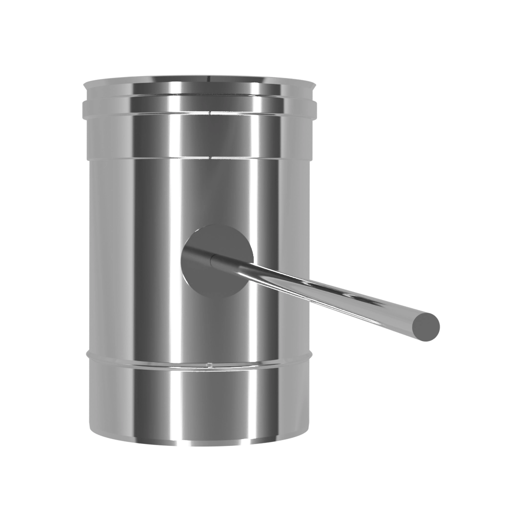 Регулятор тяги вик. 1, нержавіюча сталь Versia-Lux  - фото 3