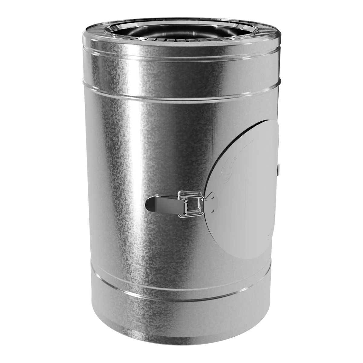 Ревизия двустенная, нержавеющая сталь + оцинкованый кожух Versia-Lux  - фото 1