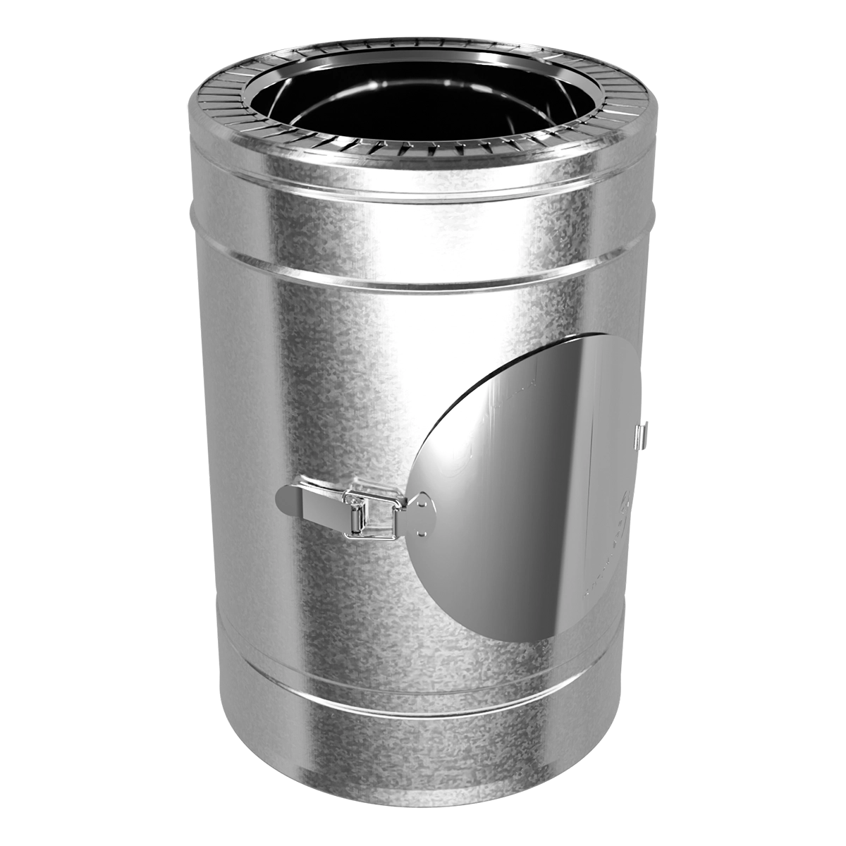 Ревизия двустенная, нержавеющая сталь + оцинкованый кожух Versia-Lux  - фото 3