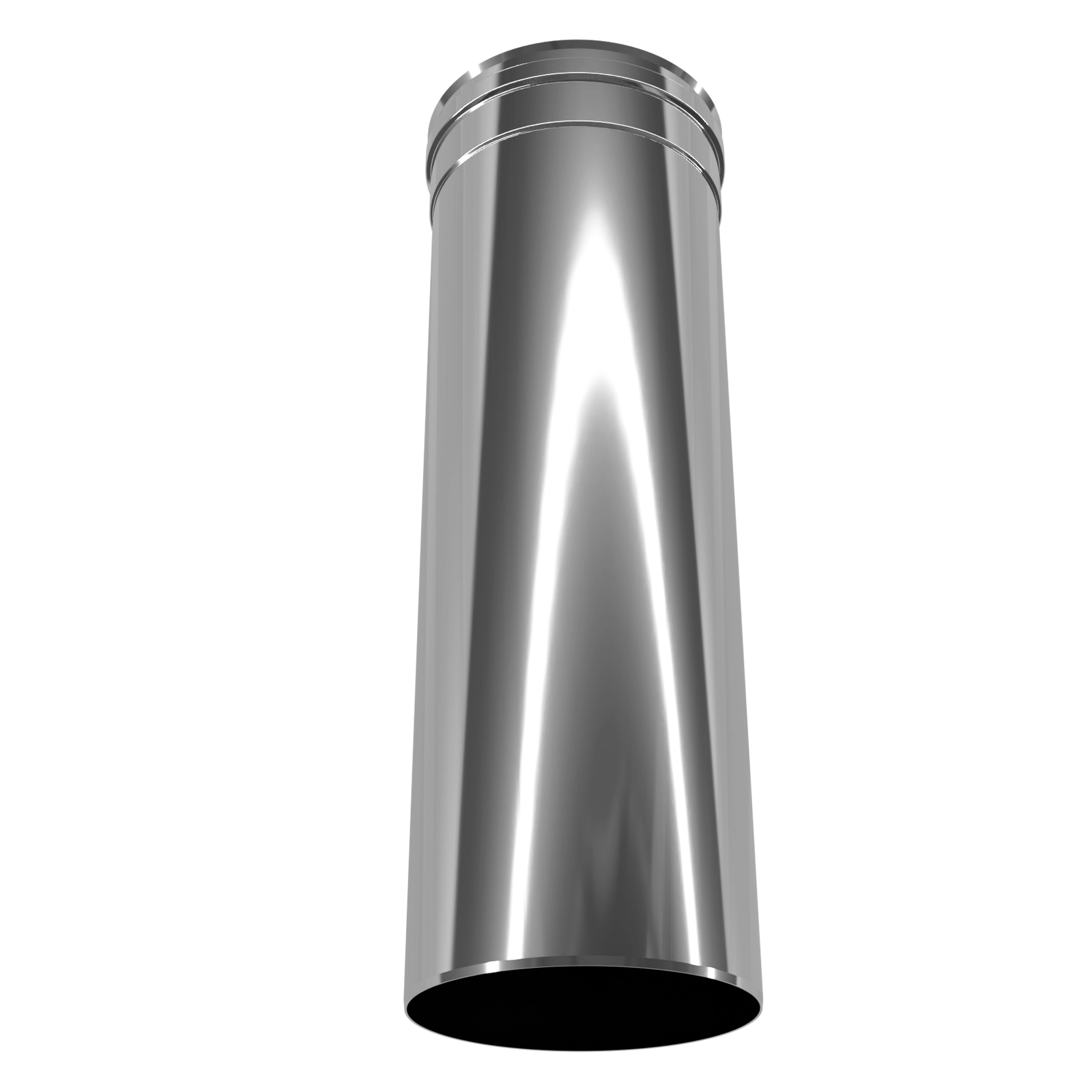 Труба 0.5 м, нержавіюча сталь Versia-Lux  - фото 3