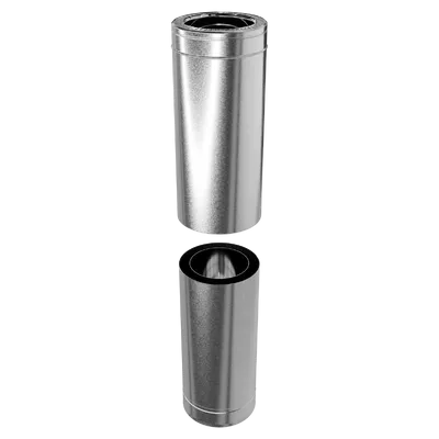 Труба-подовжувач двостінна 0.5-1 м