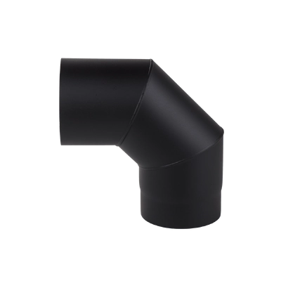Коліно 90° з чорної сталі
