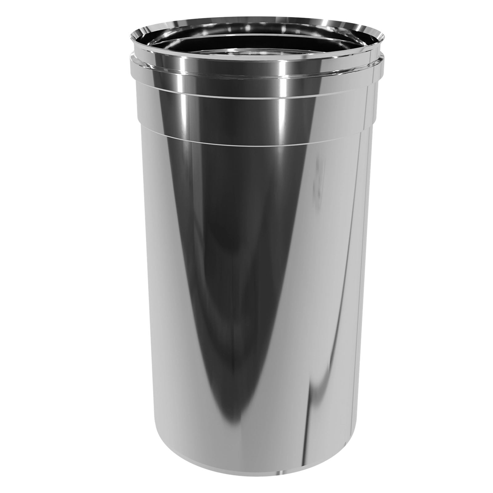 Труба 0.3 м, нержавіюча сталь Versia-Lux  - фото 1