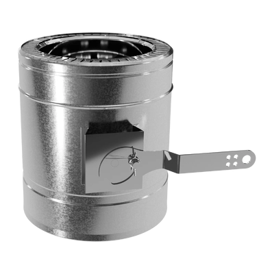 Регулятор тяги двостінний