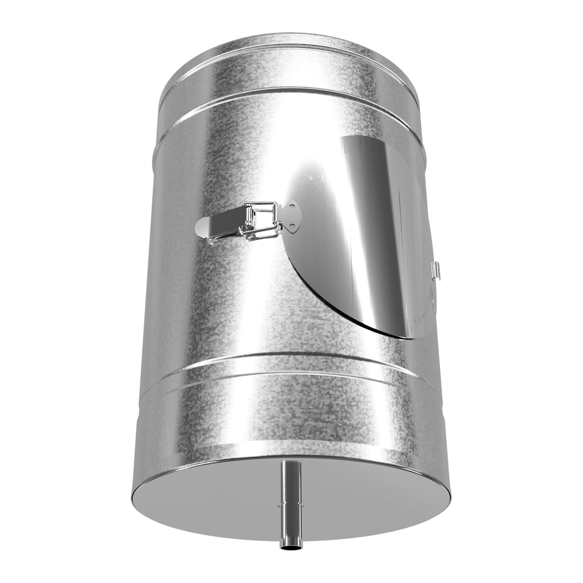 Ревизия двустенная, нержавеющая сталь + оцинкованый кожух Versia-Lux  - фото 4