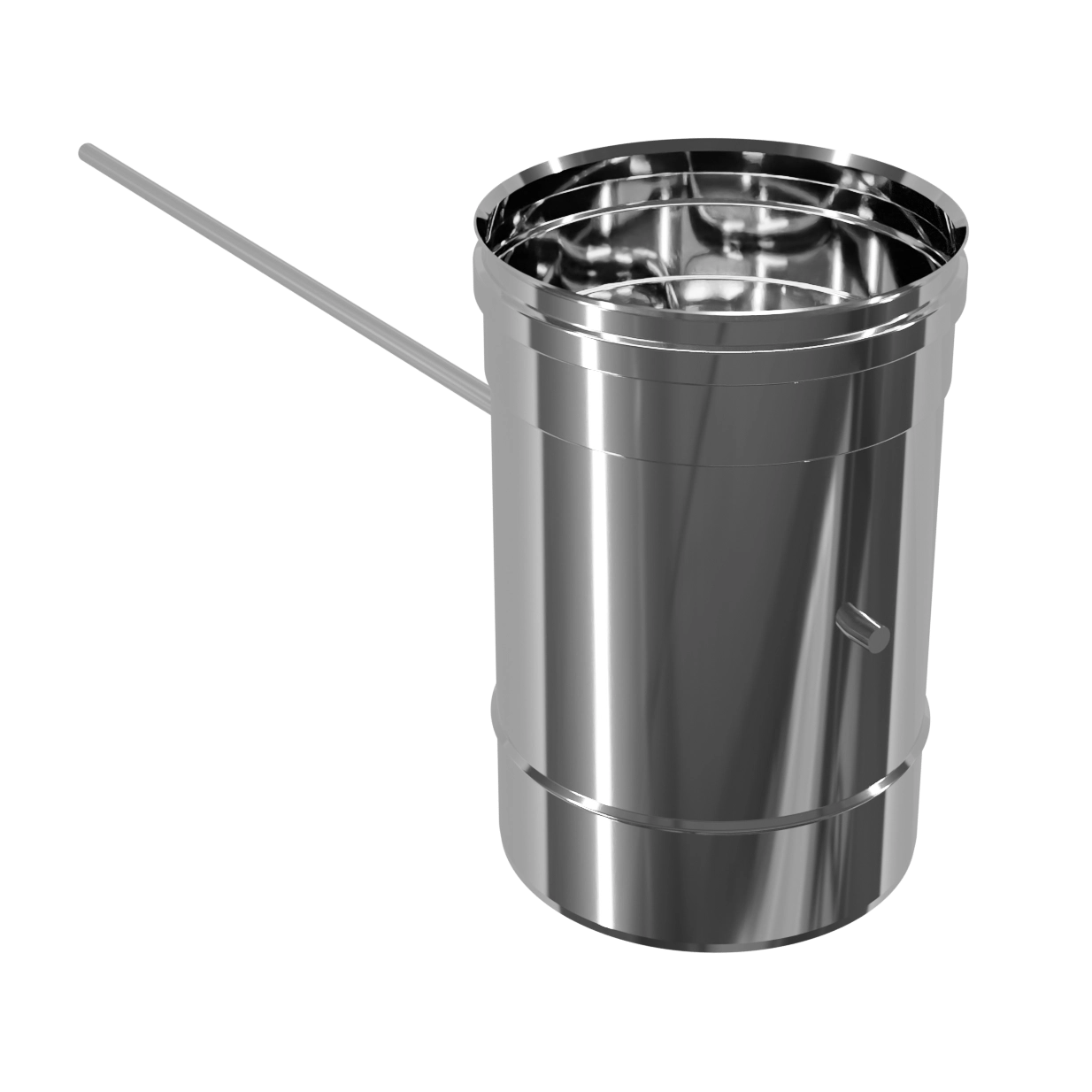 Регулятор тяги вик. 1, нержавіюча сталь Versia-Lux  - фото 4